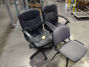 lot 815 image: (3) Chairs...