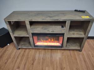 lot 819 image: Entertainment Center with Electric ...