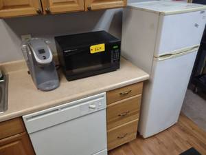 lot 824 image: Keurig, Refrigerator ( Will Be Empt...