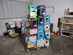 lot 828 image: Assorted Plenum Wires...