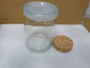 lot 26 image: 30 pack 7 oz jars with Lids and Cor...