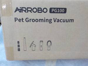 lot 78 image: Airrobo PG100 Grooming Vacuum new ...