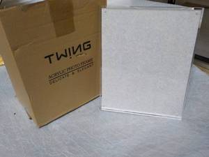 lot 98 image: Set of 5 TWING Acrylic Photo Frames...