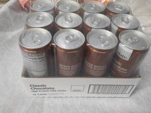 lot 114 image: 12 pack Chocolate Protein Milkshake...
