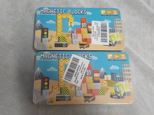 lot 130 image: 2 Magnetic Blocks Toys...