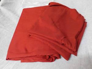 lot 188 image: Many Yards Burgundy Material...