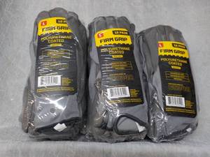 lot 230 image: 36 pair size Large Firm Grip Polyur...