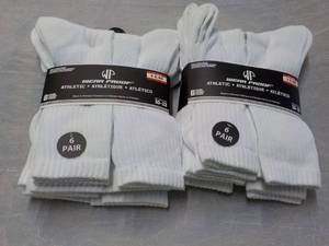 lot 238 image: 12 pair White Wear Proof Athletic S...