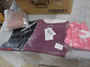 lot 246 image: Box of New Clothes, various sizes f...