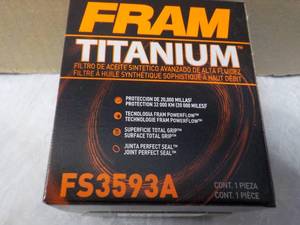 lot 264 image: 6 Flam Titanium Oil Filters...