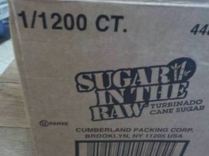 lot 275 image: 1200 packets Sugar in the Raw...