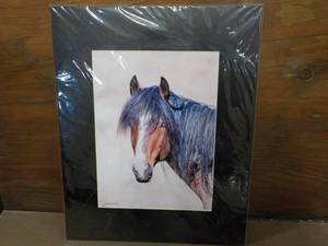 lot 278 image: Wendi Luhman Signed Horse Picture 1...