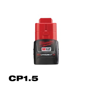 lot 13 image: Milwaukee M12 Li-Ion Battery, Model# 48-11-2401 Retail $60 - 2025 Date Code