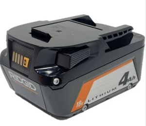 lot 41 image: RIGID-18V 4.0 Ah MAX Output Lithium-Ion Battery