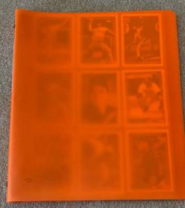 lot 195 image: 80s & 90s Padres Misc Baseball Card Binder
