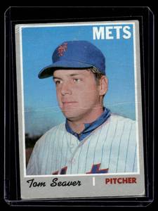 lot 40 image: Tom Seaver 1970 Topps #300 Vintage Baseball Card