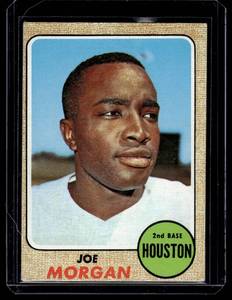 lot 81 image: Joe Morgan 1968 Topps #144 Vintage Baseball Card