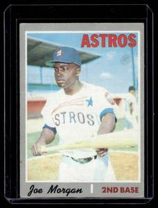 lot 90 image: Joe Morgan 1970 Topps #537 Vintage Baseball Card