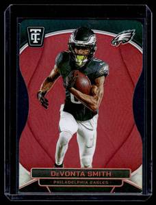 lot 117 image: DeVonta Smith 175 2024 Totally Certified #75 Numbered 056175 Football Cad