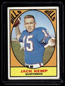 lot 119 image: Jack Kemp 1967 Topps #24 Vintage Football Card