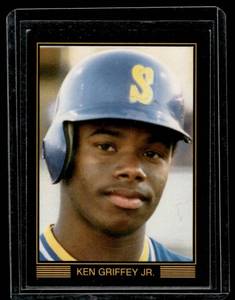 lot 122 image: Ken Griffey Jr. RC 1989 Baseballs Hottest Stars #2 Rookie Baseball Card