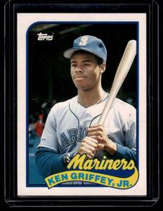 lot 134 image: Ken Griffey Jr. RC 1989 Topps Traded # 41T Rookie Baseball Card