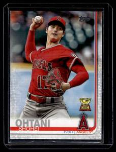 lot 135 image: Shohei Ohtani Rookie Cup 2nd year 2019 Topps #600 Baseball Card