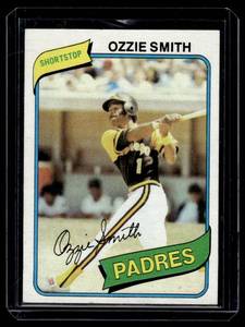 lot 137 image: Ozzie Smith 2nd Year 1980 Topps #393 Vintage Baseball Card