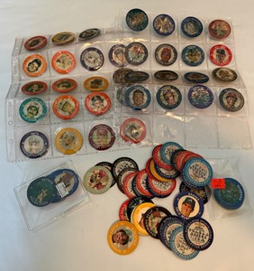 lot 238 image: Large Lot 1984 7-11 Slurpee Baseball Discs