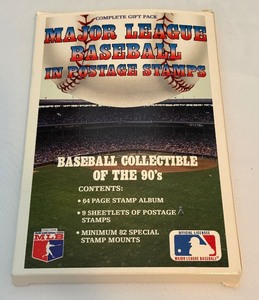 lot 240 image: Major League Baseball in Postage Stamps Complete Gift Pack