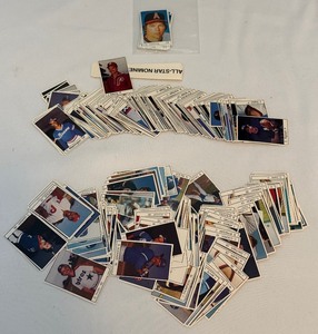 lot 247 image: 1984, 1985, and 1968 All-Star Game Program Insert Baseball Card Sets