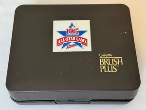 lot 254 image: 1985 MLB All-Star Game Minnesota Twins Gillette Shaving Kit