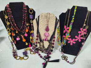 lot 68 image: Assorted Lot of Costume Necklaces