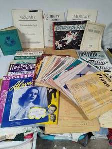 lot 45 image: Huge Lot of Piano Music