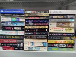 lot 16 image: Large Lot of Paperback Books
