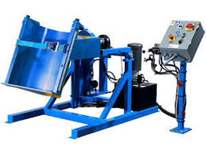 MORSE Tilt-To-Load Drum Tumbler. 1-Phase 115/208/230V 60Hz Motor OPEN BOX