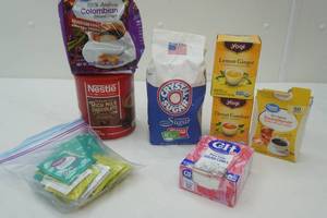 lot 26 image: Opened & Unopened Food Items