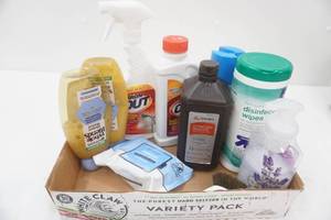 lot 66 image: Garnier Whole Blends Shampoo & Conditioner, Iron Out, Hydrogen Peroxide, Disinfecting Wipes, Lysol, Hand Soap and more