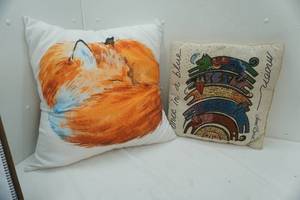 lot 143 image: Large Decorative Throw Pillows