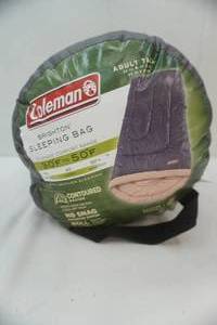 lot 148 image: Coleman Sleeping Bag 30-50 degrees