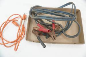 lot 179 image: Jumper Cables and Extension Cord
