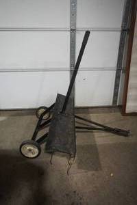 lot 251 image: Pull-Behind Rake, thatcher, aerator
