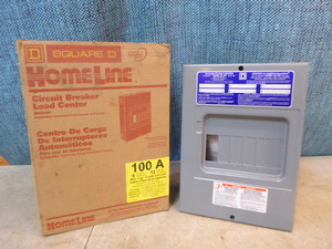 lot 20 image: Square D Homeline Circuit Breaker Load Center