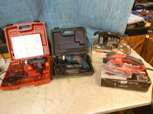 lot 37 image: 4 Power Tools
