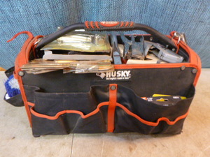 lot 39 image: Husky Tool Bag with Staplers