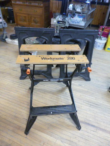 lot 61 image: Workmate and Sawhorses