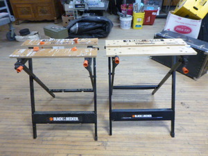 lot 62 image: 2 Black & Decker Workmates