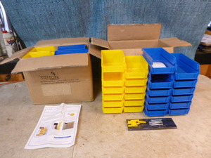 lot 63 image: Triton LocBin Wall Systems Parts Bins