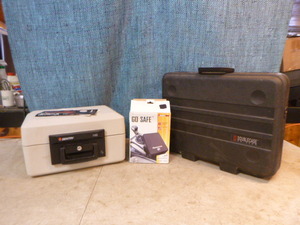 lot 84 image: 2 Safes and Hard Case