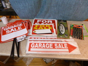 lot 86 image: Variety of Signage